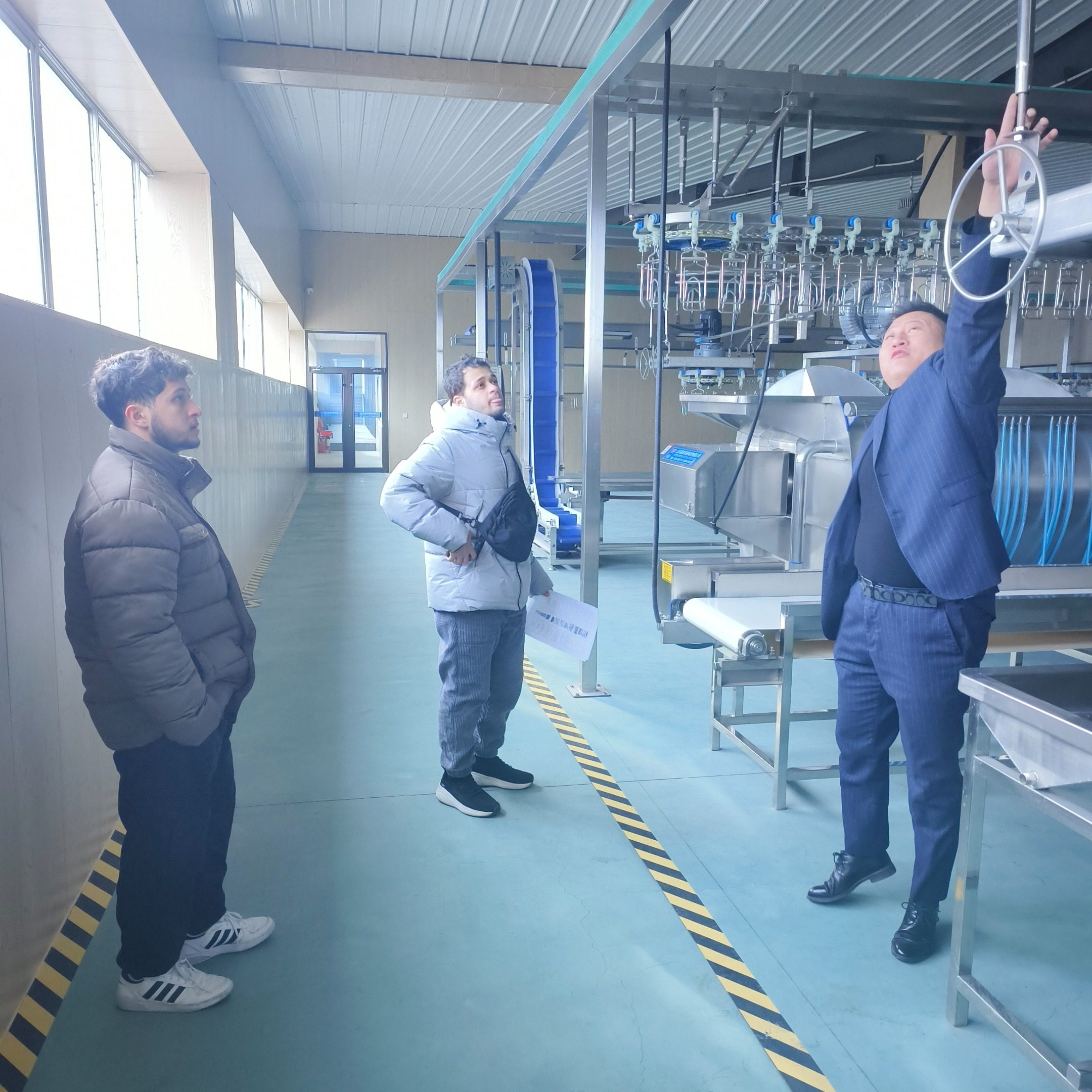 Palestinian Client Successfully Inspects 1,000 Chickens/Hour Poultry Slaughtering Line